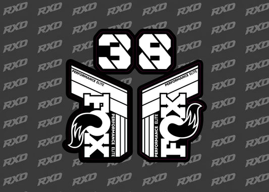 Fox 38 Fork Decal