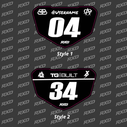 E-Scooter Plate & Plate Decal Bundle