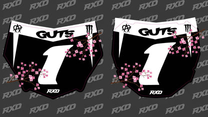 Cherry Blossom Front Plate Decals