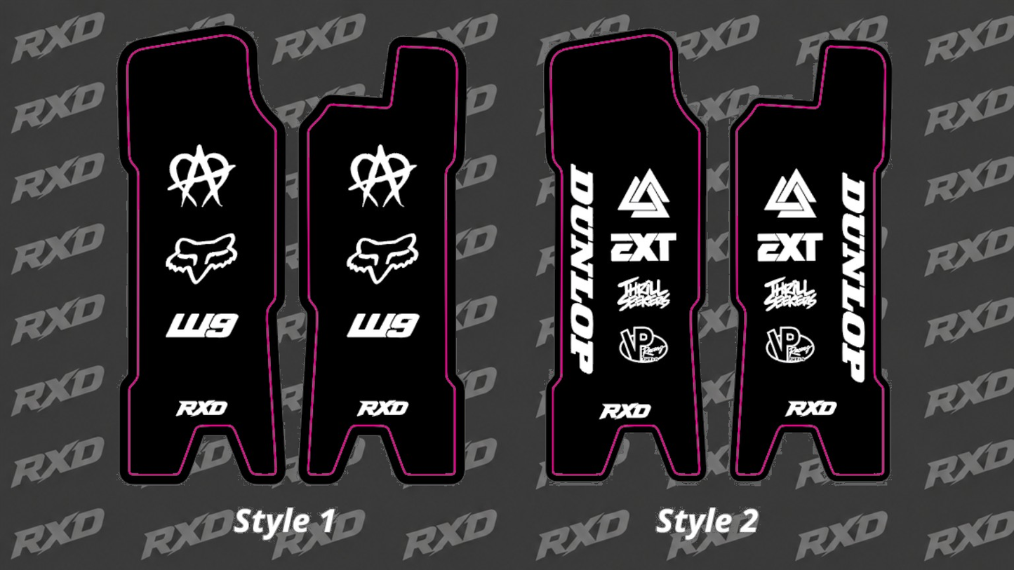 Surron Light Bee Fork Guard Decals