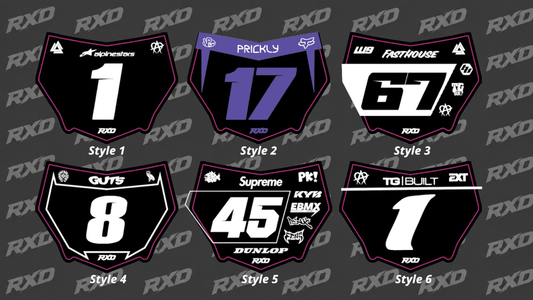 Motocutz Plate Decal