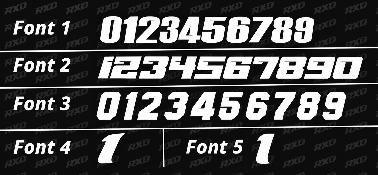 Talaria X3 Rear Fender Decal