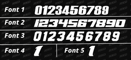 Talaria X3 Rear Fender Decal