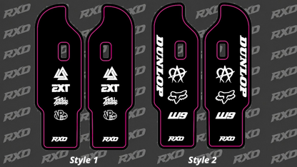 Old Talaria XXX DNM Fork Guard Decal For Old Model
