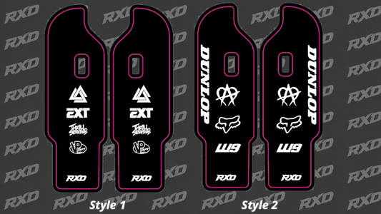 Old Talaria XXX DNM Fork Guard Decal For Old Model